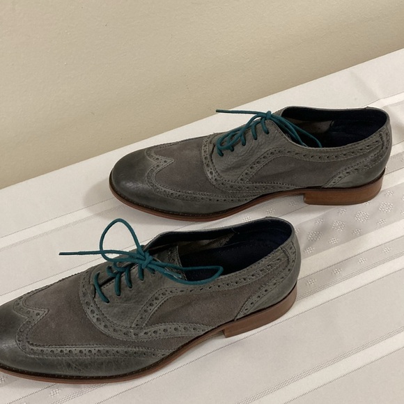 Cole Haan Other - Men’s Cole Haan Grey Air Grayson WingTip  Oxford NIB  9.5M